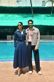 Siddhant Chaturvedi and Triptii Dimri snapped promoting Dhadak 2
