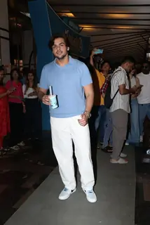 Ashish Chanchlani  snapped at Fantastic Four social screening