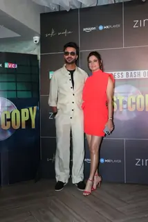 Ankita Lokhande and Vicky Jain  graces the grand success of show First Copy