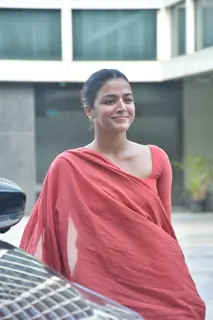 Wamiqa Gabbi snapped outside a salon in Bandra