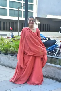 Wamiqa Gabbi snapped outside a salon in Bandra