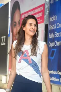 Pragya Jaiswal spotted outside a gym in Bandra
