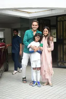 Genelia Deshmukh snapped celebrating Rakshabandhan