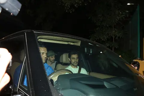 Hrithik Roshan and Kunal Kapoor grace the special screening of War 2 at YRF Studios