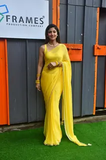 Shilpa Shetty snapped on sets of Super Dancer 5