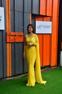 Shilpa Shetty snapped on sets of Super Dancer 5