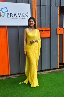 Shilpa Shetty snapped on sets of Super Dancer 5