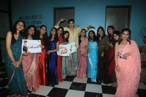 Sidharth Malhotra snapped promoting 'Param Sundar' at Maddock Office