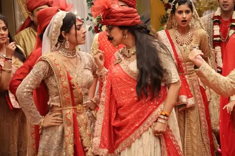 BTS from the sets of Anupamaa