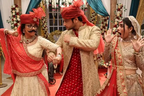BTS from the sets of Anupamaa