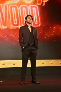 Shah Rukh Khan and Aryan Khan attends The Ba***ds of Bollywood preview launch