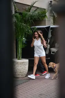 Malaika Arora spotted outside residence in Khar