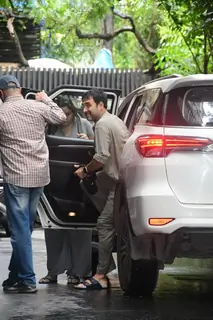 Pankaj Tripathi snapped at Excel Entertainment’s office in Bandra