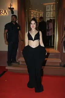 Uorfi Javed, Nitanshi Goel, and others snapped at Rahul Mishra's Fashion Event