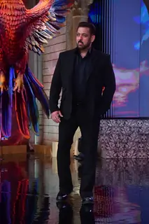 Salman Khan BTS from the sets of 'Bigg Boss 19'