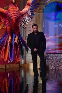 Salman Khan BTS from the sets of 'Bigg Boss 19'