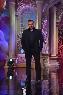 Salman Khan BTS from the sets of 'Bigg Boss 19'