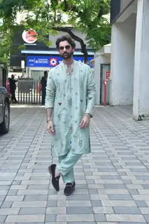 Neil Nitin Mukesh snapped promoting their upcoming film 'Ek Chatur Naar'