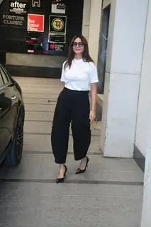 Mrunal Thakur snapped in the city
