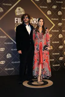 Chunky Panday and Bhavana Pandey grace the Filmfare Glamour and Style Awards 2025