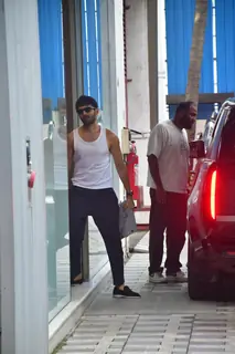 Kartik Aaryan  spotted at t-series office in Andheri