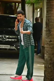 Varun Dhawan snapped in the city