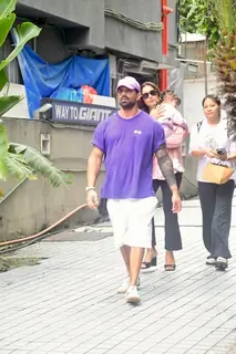 Bipasha Basu and Karan Singh Grover  spotted outside play group in Bandra