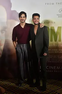 Ishaan Khatter and Vishal Jethwa snapped at the Homebound press conference
