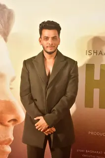 Vishal Jethwa snapped at the Homebound press conference