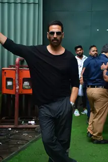 Akshay Kumar snapped promoting Jolly LLB 3