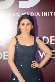 Rasika Dugal snapped at an event in Mumbai