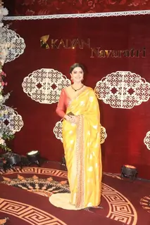 Mamta Mohandas snapped at Kalyan Jeweller’s Navaratri event