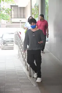 Nirvaan Khan  spotted at Hinduja Hospital