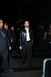 Ayushmann Khurrana snapped at the launch of the new song ‘Dilbar Ki Aankhon Ka’