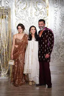 Bobby Deol, Preity Zinta and Tanya Deol attend Manish Malhotra’s Diwali party