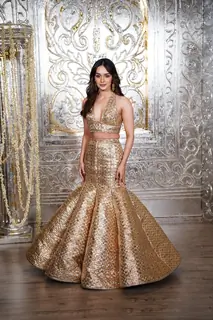Manushi Chhillar attends Manish Malhotra’s Diwali party