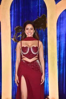 Nushrratt Bharuccha snapped at EMMAY Entertainment’s Diwali party