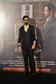 Emraan Hashmi snapped at 'Haq' trailer launch