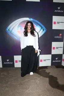 Ektaa Kapoor snapped on the sets of Bigg Boss 19