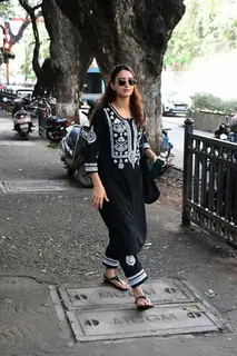 Triptii Dimri snapped in the city