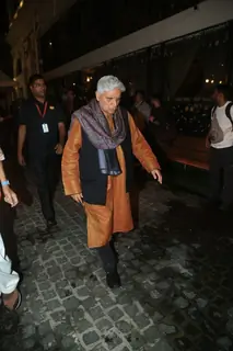 Javed Akhtar spotted at '120 Bahadur' Album Launch