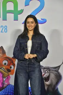 Shraddha Kapoor at Zootopia 2 Hindi voice launch