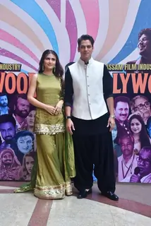 Vijay Varma and Fatima Sana Shaikh snapped Promoting their upcoming film Gustaaqh Ishq