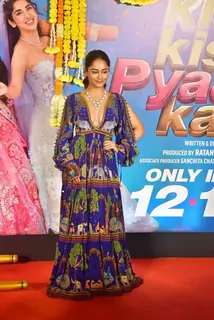 Tridha Choudhury grace at the trailer launch of Kis Kisko Pyaar Karoon 2