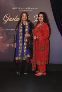 Shabana Azmi snapped at the premiere of Gustaakh Ishq