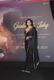 Kajol snapped at the premiere of Gustaakh Ishq