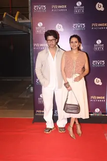 Sargun Mehta and Ravi Dubey  grace the premiere of Christmas Karma