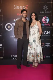 Agastya Nanda and Simar Bhatia snapped at the Bollywood Hungama OTT India Fest – Day 1