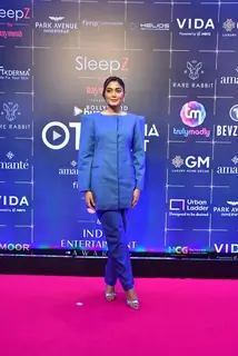 Sana Makbul Khan snapped at the Bollywood Hungama OTT India Fest – Day 1
