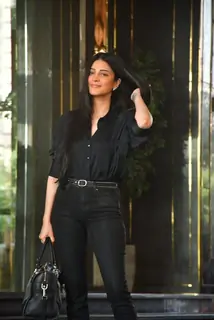 Shruti Haasan  snapped in Andheri